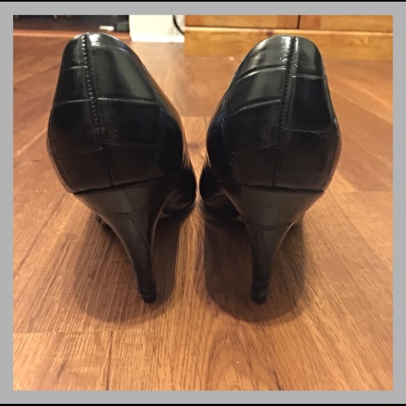 VINTAGE Joyce Crocodile Heels - Picture 4 of 6